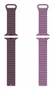 Celly Correa para Apple Watch 42/44/45 mm de Silicona con Cierre Magnético, Color Violeta - Compatible con Apple Watch Series 4/5/6/7/8/SE
