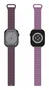 Celly Correa para Apple Watch 42/44/45 mm de Silicona con Cierre Magnético, Color Violeta - Compatible con Apple Watch Series 4/5/6/7/8/SE