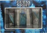 Guess Night Gift Set con Eau de Toilette de 100 ml, Desodorante de 226 ml y Gel de Ducha de 200 ml Guess Night Gift Set con Eau de Toilette de 100 ml, Desodorante de 226 ml y Gel de Ducha de 200 ml