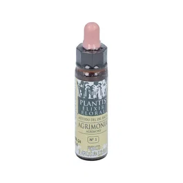 Plantis Flores de Bach Nº 01 Agrimony - Elixir Floral Ecológico, 10 ml