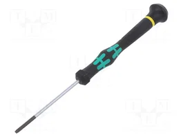 WERA Destornillador de precisión Kraftform Micro plano 2x0,4mm 60mm