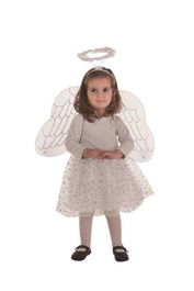 Creaciones Llopis Disfraz Infantil Set Ángel Talla 2-4 años