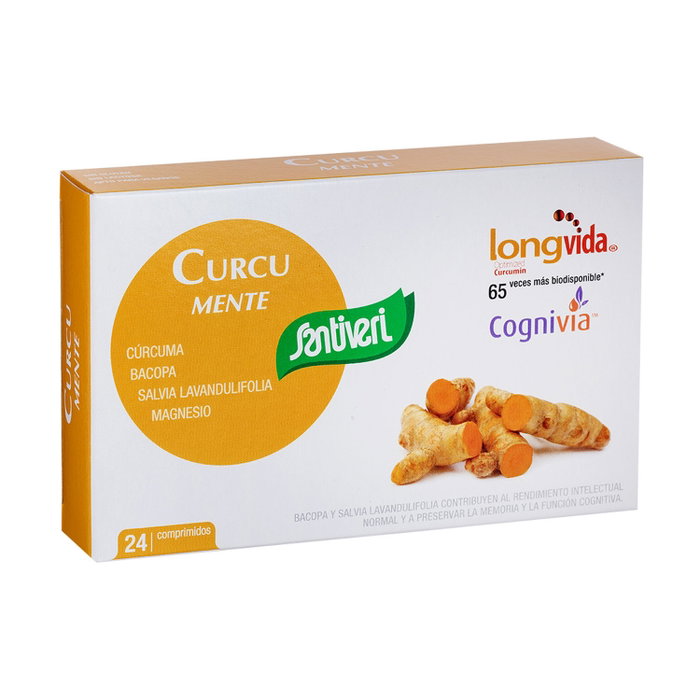 Santiveri Curcu Mente 24 comprimidos Santiveri Curcu Mente 24 comprimidos