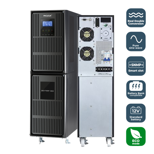 Phasak Gate Pro Online 6000VA (0.9 FP) PH 9260 Phasak Gate Pro Online 6000VA (0.9 FP) PH 9260