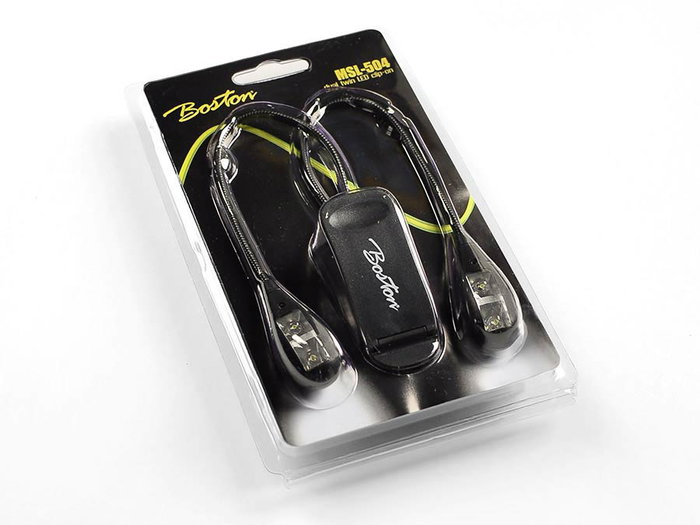 Boston MSL-504 Luz Led Doble para Atril con Cable Usb Boston MSL-504 Luz Led Doble para Atril con Cable Usb