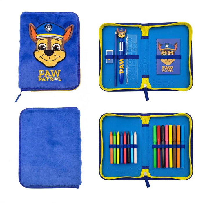 Cerdá Plumier Paw Patrol Chase con 2 Compartimentos Azul