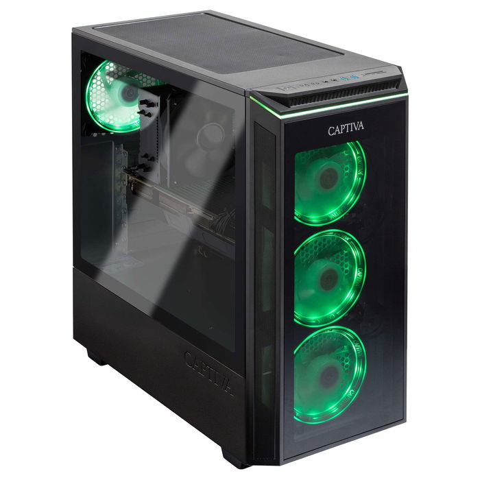 Captiva PC Gaming I89-522 con Intel Core Ultra 9 285K, 32 GB RAM, 1 TB SSD, NVIDIA GeForce RTX 5070 Ti 16GB, Windows 11 Home