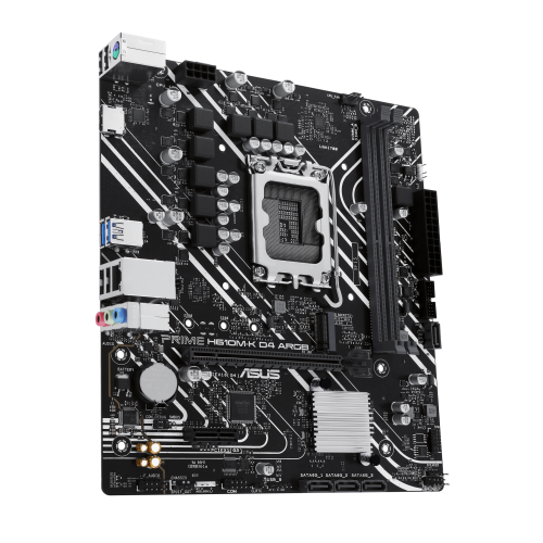 Asus 90MB1HN0-M0EAY0 Placa Base PRIME H610M-K D4 ARGB Intel H610 LGA 1700 micro ATX DDR4