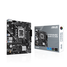 Asus 90MB1HN0-M0EAY0 Placa Base PRIME H610M-K D4 ARGB Intel H610 LGA 1700 micro ATX DDR4