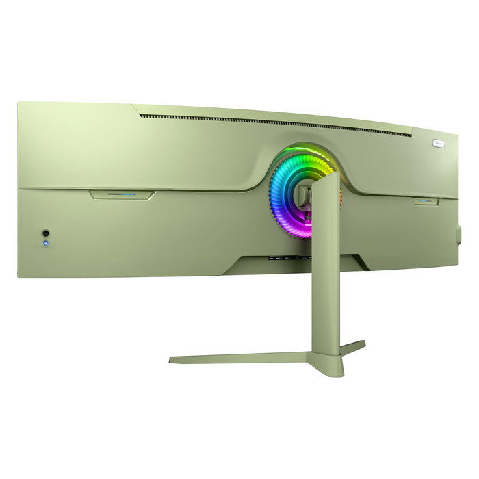 Arozzi Monitor Gaming Nova 49" Curvo Super UltraWide Dual QHD 5120x1440, VA, 165Hz, 4ms, HDR, 1500R, Verde