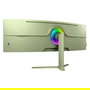 Arozzi Monitor Gaming Nova 49" Curvo Super UltraWide Dual QHD 5120x1440, VA, 165Hz, 4ms, HDR, 1500R, Verde