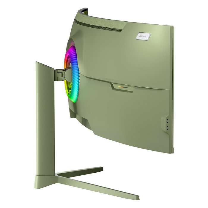 Arozzi Monitor Gaming Nova 49" Curvo Super UltraWide Dual QHD 5120x1440, VA, 165Hz, 4ms, HDR, 1500R, Verde