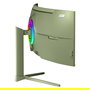 Arozzi Monitor Gaming Nova 49" Curvo Super UltraWide Dual QHD 5120x1440, VA, 165Hz, 4ms, HDR, 1500R, Verde