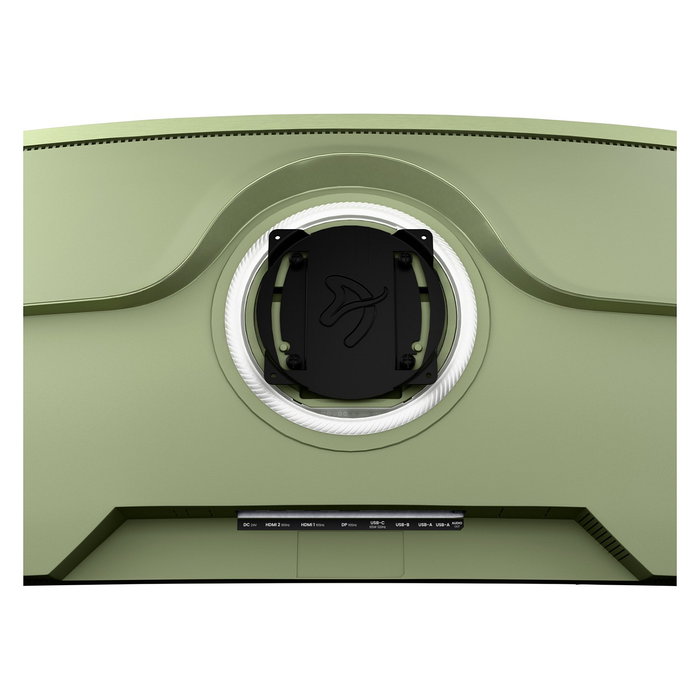 Arozzi Monitor Gaming Nova 49" Curvo Super UltraWide Dual QHD 5120x1440, VA, 165Hz, 4ms, HDR, 1500R, Verde