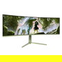 Arozzi Monitor Gaming Nova 49" Curvo Super UltraWide Dual QHD 5120x1440, VA, 165Hz, 4ms, HDR, 1500R, Verde