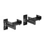 Aisens Soporte Universal de Pared Giratorio e Inclinable para Altavoces SPK05U-421, Negro