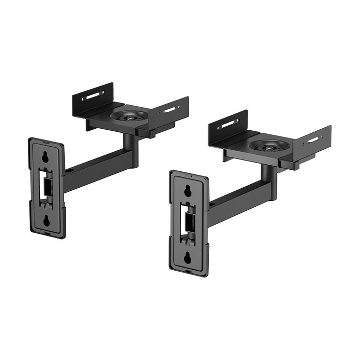 Aisens Soporte Universal de Pared Giratorio e Inclinable para Altavoces SPK05U-421, Negro