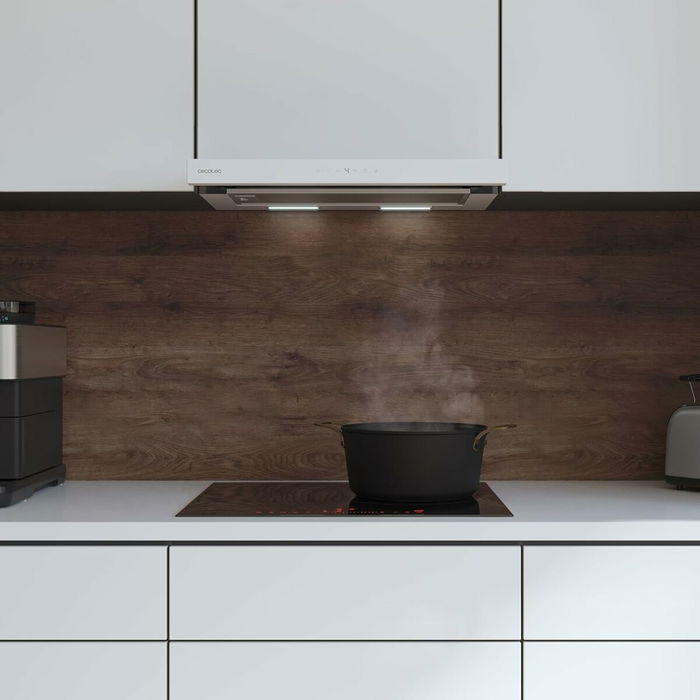 Campana Cecotec Bolero Flux TLT 605500 Blanco 490 m3/h 60 cm