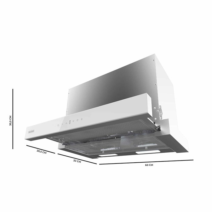 Cecotec Bolero Flux TLT 605500 Glass White A++ Cecotec Bolero Flux TLT 605500 Glass White A++