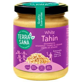 TERRASANA Tahini Blanco Crema de Sésamo Bio 250 Gr