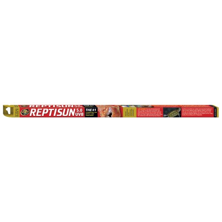 ZooMed Reptisun 5,0 UVB Lámpara Fluorescente para Reptiles 18 Wt ZooMed Reptisun 5,0 UVB Lámpara Fluorescente para Reptiles 18 Wt