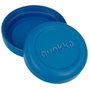 QUOKKA Recipiente de Comidas 770ml MS con Funda de Silicona - Bubble Blue Peonies