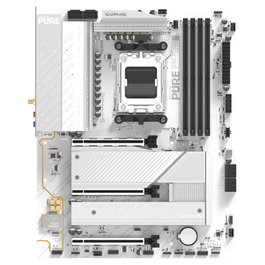 Sapphire PURE B850A WIFI7 Placa Base ATX AM5, AMD Ryzen 7000/8000/9000, DDR5, HDMI 1.4, DP 1.2