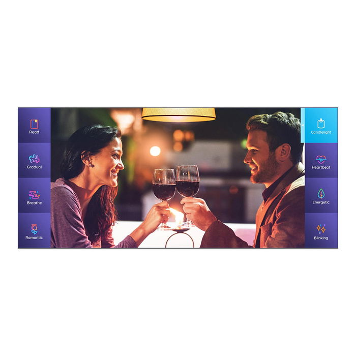 Govee H6004 Bombilla Inteligente Wifi y Bluetooth, 800lm LED E27 Blanca, Blanco, Luz Multicolor, Regulable, Compatible con Alexa y Google Assistant