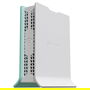 MikroTik L41G-2axD hAP Router de Sobremesa Wi-Fi 6 (802.11ax) Banda 2.4 GHz, 4x Gigabit LAN, Puerto USB, RouterOS, Color Verde/Blanco