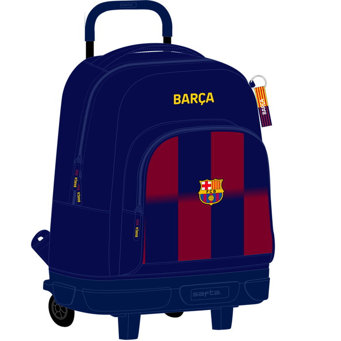 Safta Mochila con Ruedas Compact Extraíble F.C. Barcelona 1ª Equipación 25/26 Safta Mochila con Ruedas Compact Extraíble F.C. Barcelona 1ª Equipación 25/26