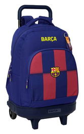 Safta Mochila Grande con Ruedas Compact Extraible F.C.Barcelona 1ª Equip. 25/26 33x45x22 cm