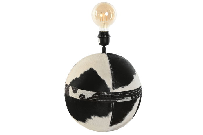 DKD Home Decor Lámpara de Sobremesa Mango y Metal Vaca