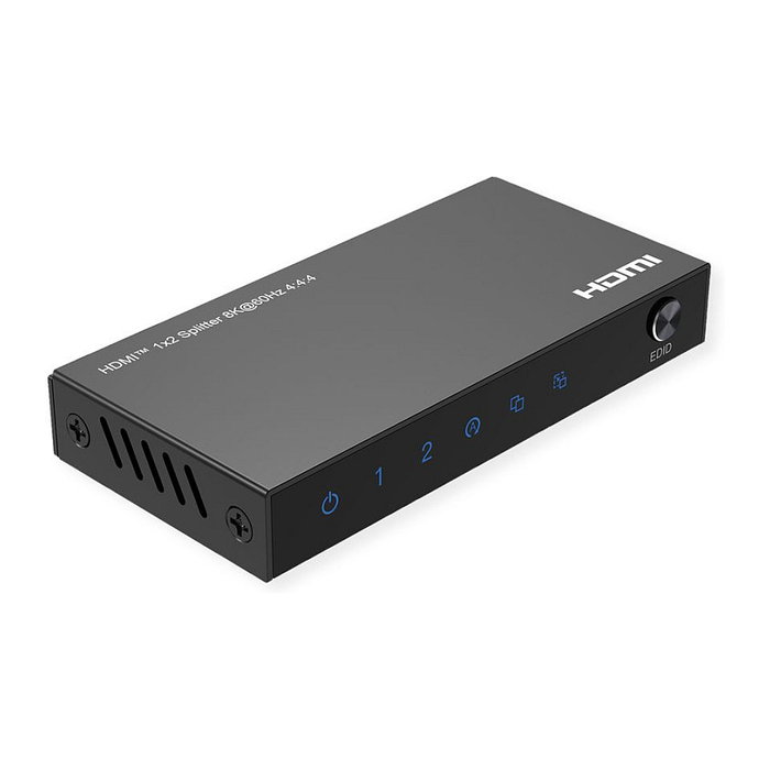 ROLINE HDMI Video-Splitter 8K 2fach 14.01.3558 ROLINE HDMI Video-Splitter 8K 2fach 14.01.3558