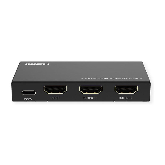 ROLINE HDMI Video-Splitter 8K 2fach 14.01.3558 ROLINE HDMI Video-Splitter 8K 2fach 14.01.3558