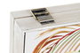 DKD Home Decor Tropical Tapa Contador Multicolor Blanco 6 x 31.5 x 46.5 cm (2 Unidades)