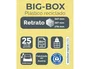 Exacompta BIG-BOX Aquarel Negro 4 Cajones Colores Pastel Glossy