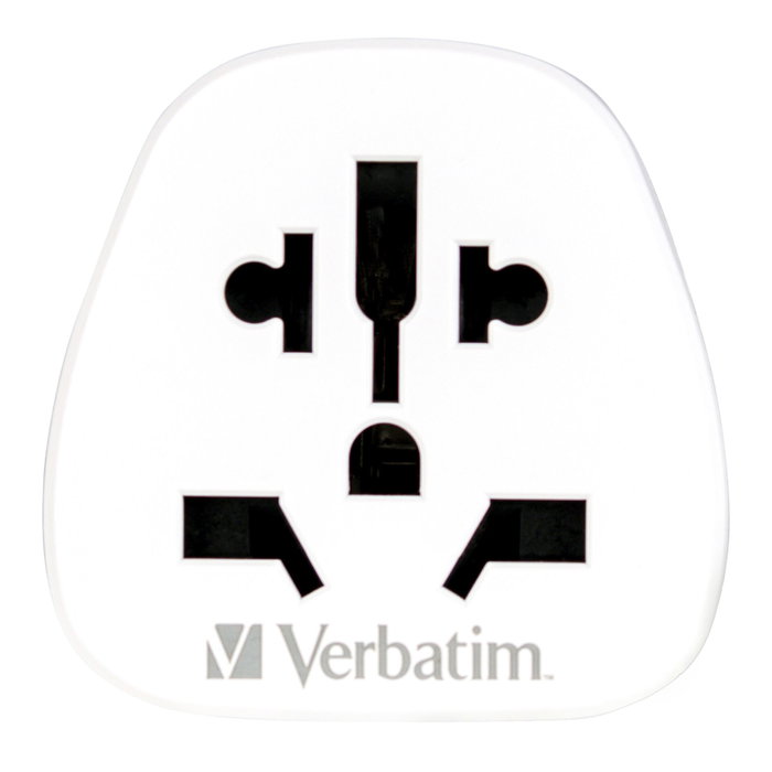 Verbatim WTEU-02 Adaptador de Viaje Blanco Verbatim WTEU-02 Adaptador de Viaje Blanco