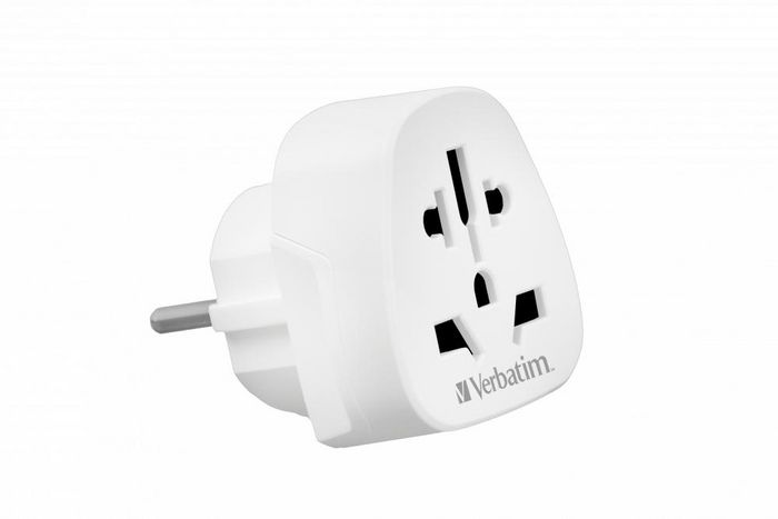 Verbatim WTEU-02 Adaptador de Viaje Blanco Verbatim WTEU-02 Adaptador de Viaje Blanco