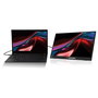 Verbatim Monitor Portátil Táctil 15.6" Full HD IPS, Pantalla Capacitiva 10 Puntos, USB-C Plug & Play, Mini HDMI, 178°, HDR, Funda Incluida, Negro