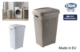 Inde Pongotodo con Tapa 70 Litros - Dimensiones: 43 cm de Largo, 34 cm de Ancho, 65 cm de Alto (6 Unidades)