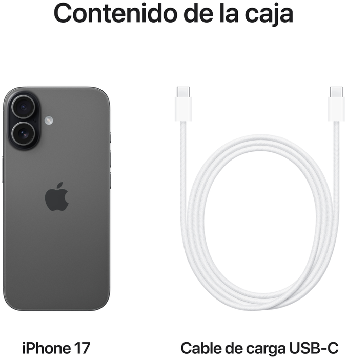 Apple iPhone 17 256 GB Negro Apple iPhone 17 256 GB Negro