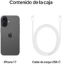Apple iPhone 17 256 GB Negro