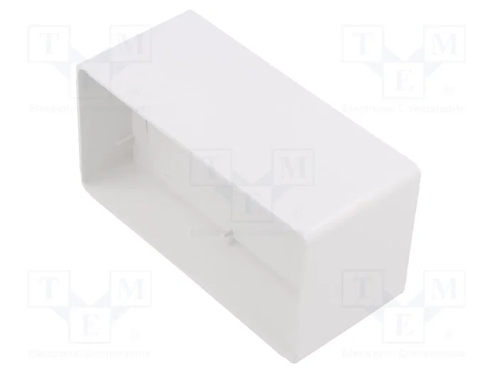 DOSPEL S.A. Conector de canal plano 110x55mm Blanco DOSPEL S.A. Conector de canal plano 110x55mm Blanco