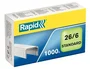 Rapid Grapas 26/6 Galvanizadas para 20 Hojas