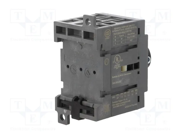 ABB Interruptor de aislamiento OT 25A de 3 polos ABB Interruptor de aislamiento OT 25A de 3 polos