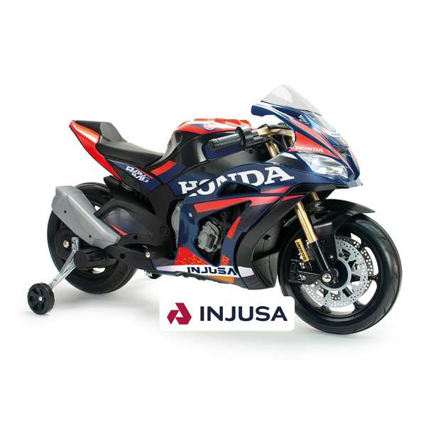 Injusa Moto Honda Competición 12V Litio 114x62x53 cm