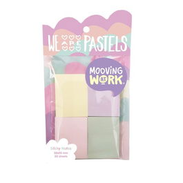 Notas Adhesivas Mooving Pastel 200H 38X50 4 Colores