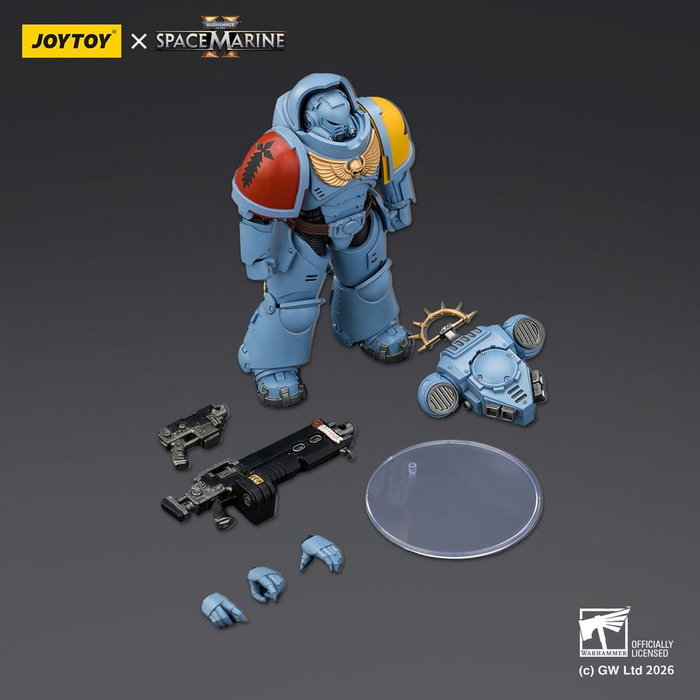 Joy Toy Warhammer 40,000 Space Wolves Heavy Intercessor Game Edition 13 cm