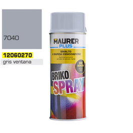MAURER Spray Pintura Gris Ventana 400 ml RAL 7040