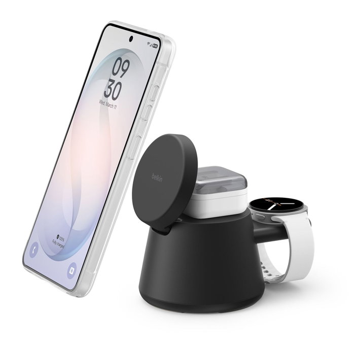Belkin UltraCharge WIZ052kqBK Estación de carga modular 25W Negro